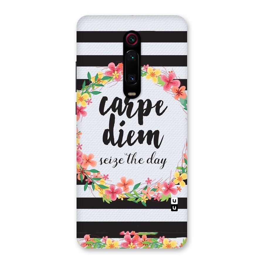 Floral Seize The Day Back Case for Redmi K20