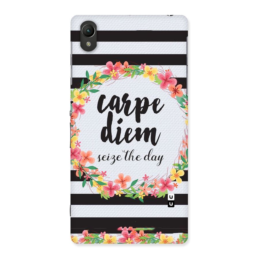Floral Seize The Day Back Case for Sony Xperia Z2