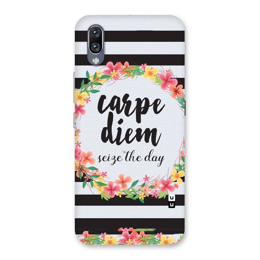 Floral Seize The Day Back Case for Vivo NEX