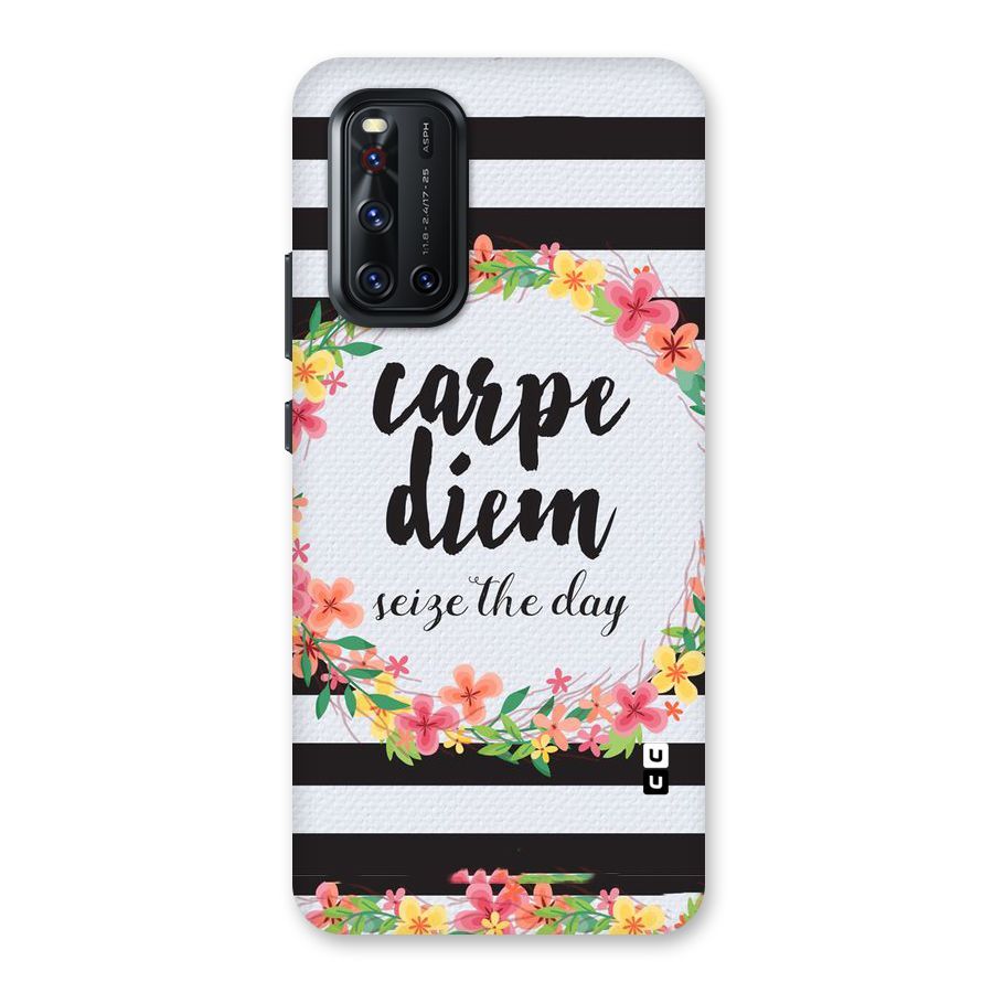 Floral Seize The Day Back Case for Vivo V19