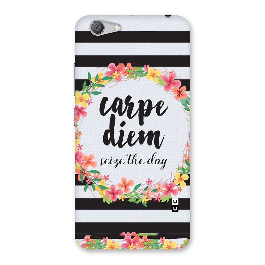 Floral Seize The Day Back Case for Vivo Y53