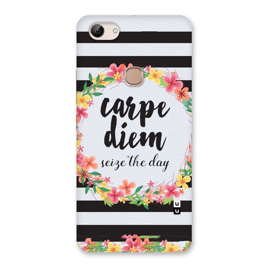 Floral Seize The Day Back Case for Vivo Y83
