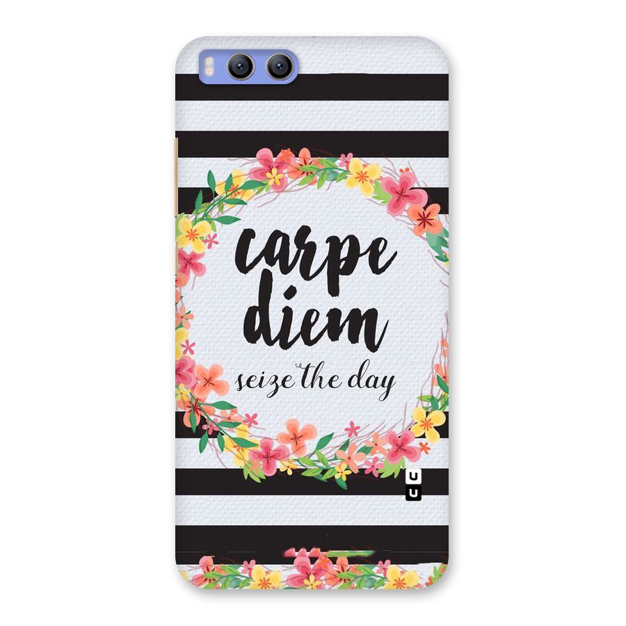 Floral Seize The Day Back Case for Xiaomi Mi 6
