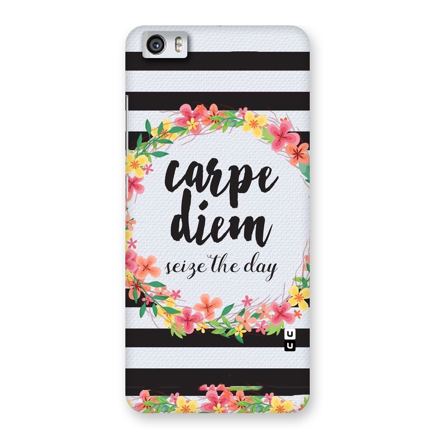 Floral Seize The Day Back Case for Xiaomi Redmi Mi5
