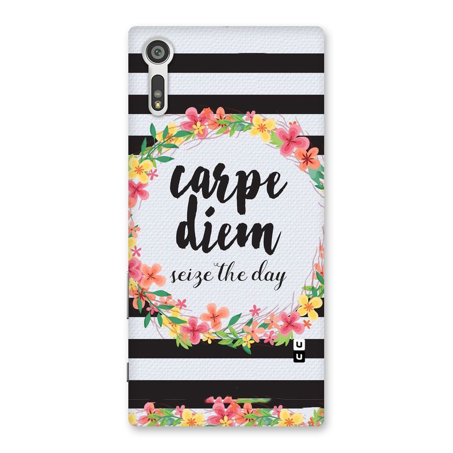 Floral Seize The Day Back Case for Xperia XZ
