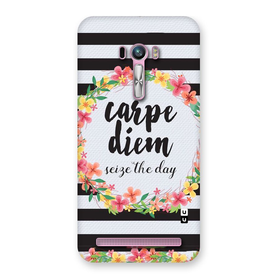 Floral Seize The Day Back Case for Zenfone Selfie
