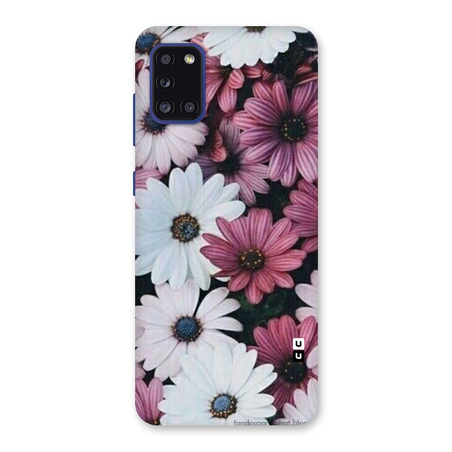 Floral Shades Pink Back Case for Galaxy A31
