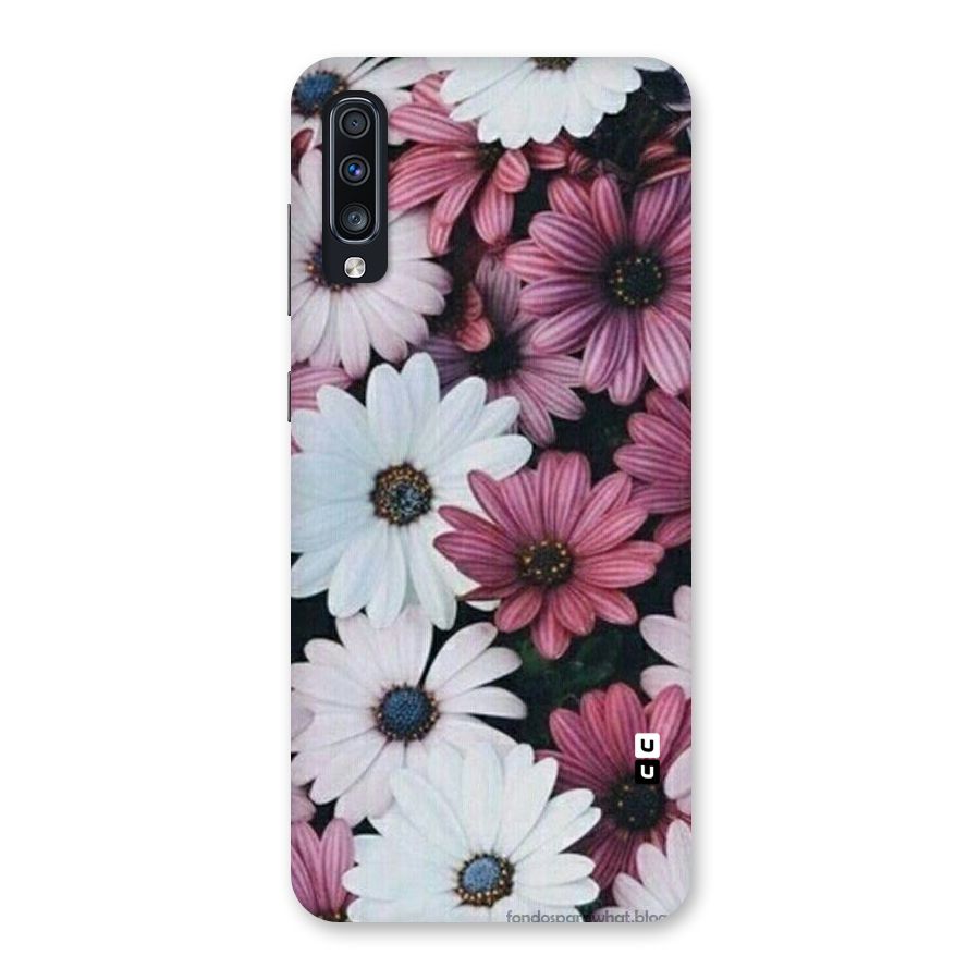 Floral Shades Pink Back Case for Galaxy A70