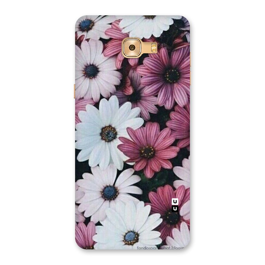 Floral Shades Pink Back Case for Galaxy C9 Pro