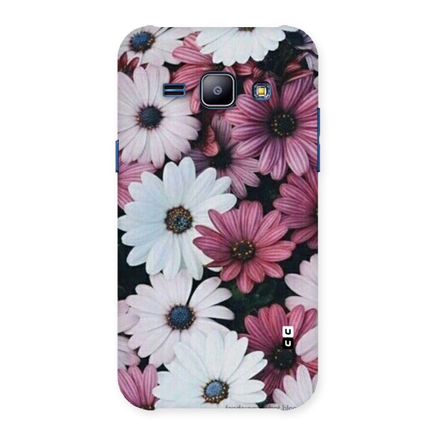Floral Shades Pink Back Case for Galaxy J1