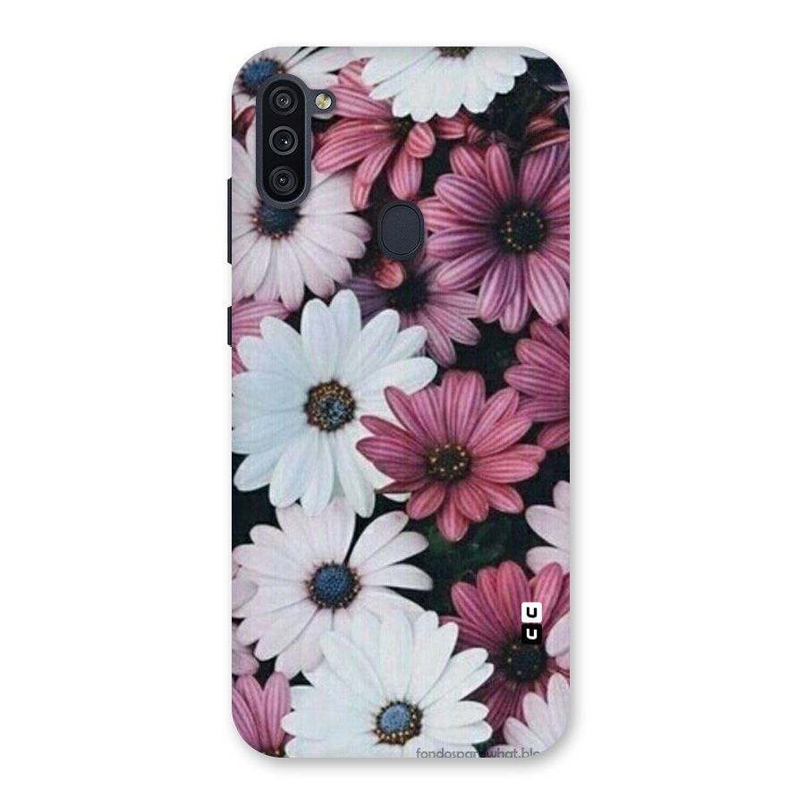 Floral Shades Pink Back Case for Galaxy M11