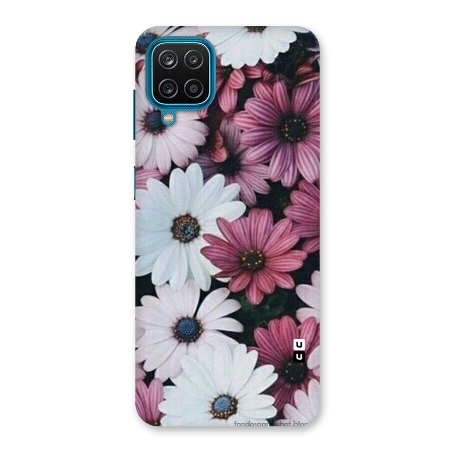 Floral Shades Pink Back Case for Galaxy M12