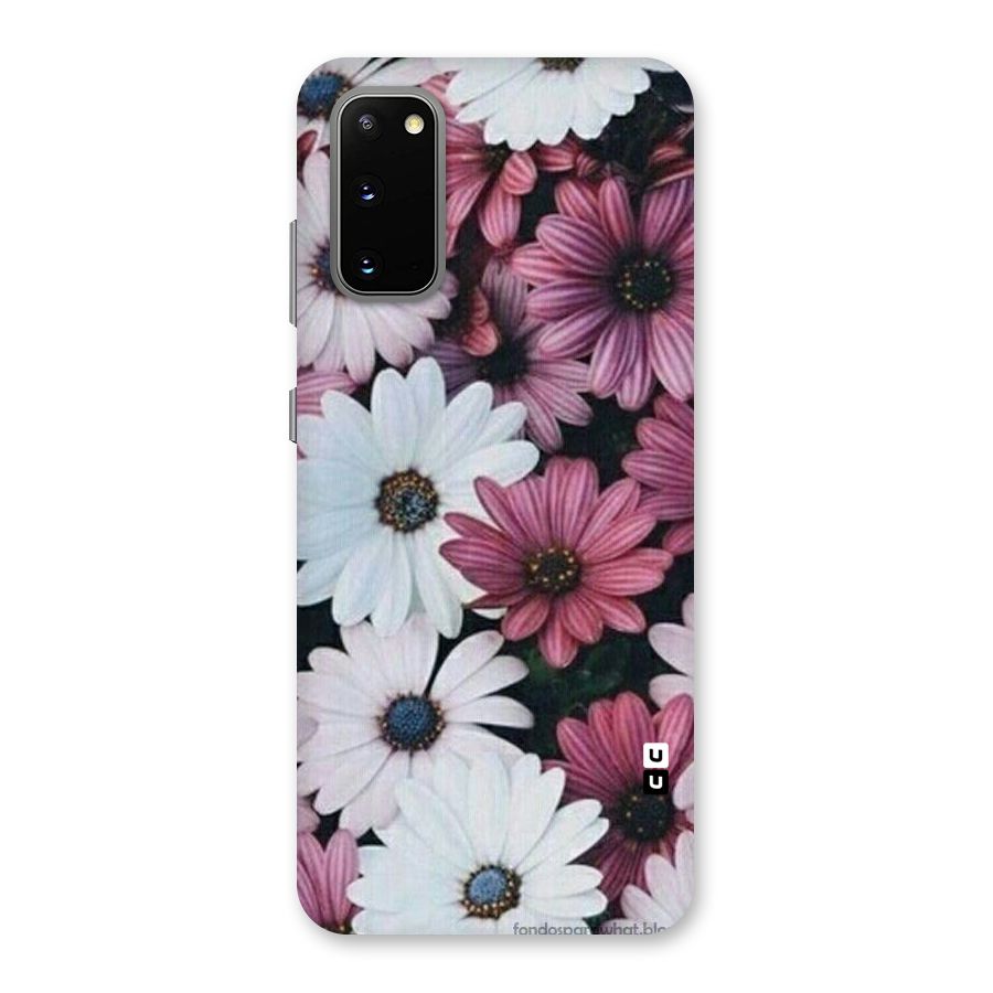 Floral Shades Pink Back Case for Galaxy S20