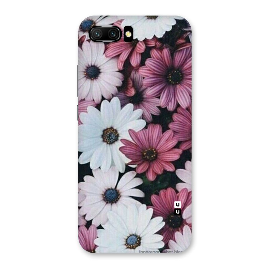 Floral Shades Pink Back Case for Honor 10