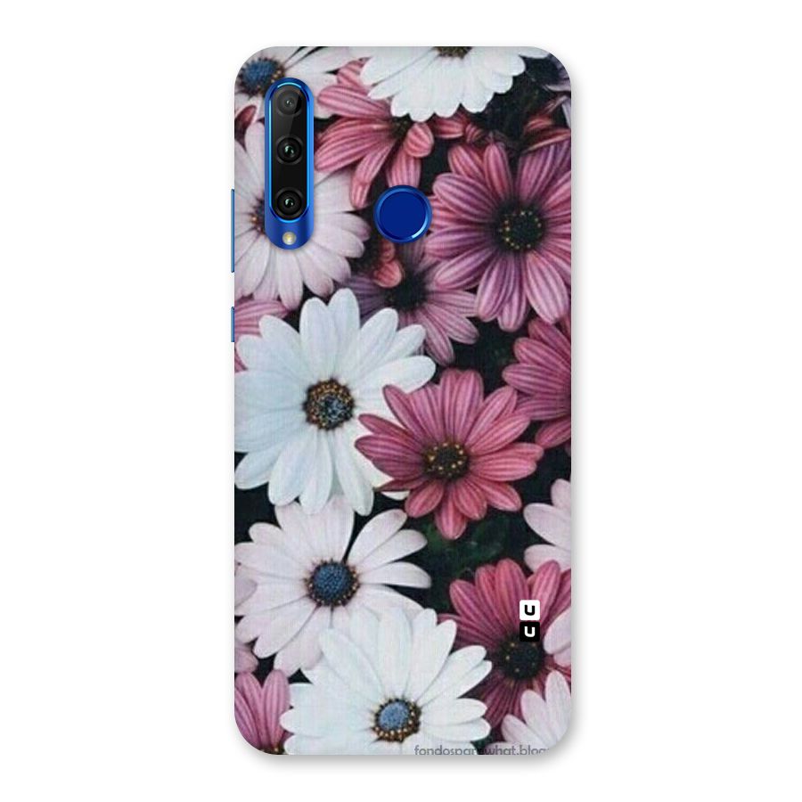 Floral Shades Pink Back Case for Honor 20i