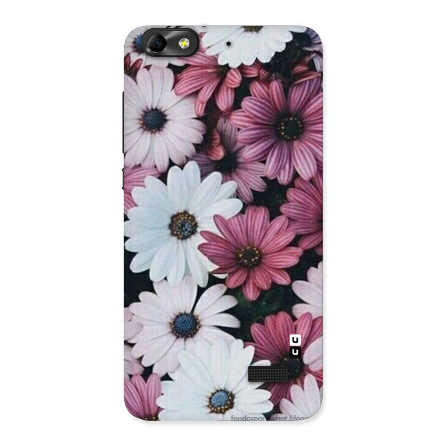 Floral Shades Pink Back Case for Honor 4C