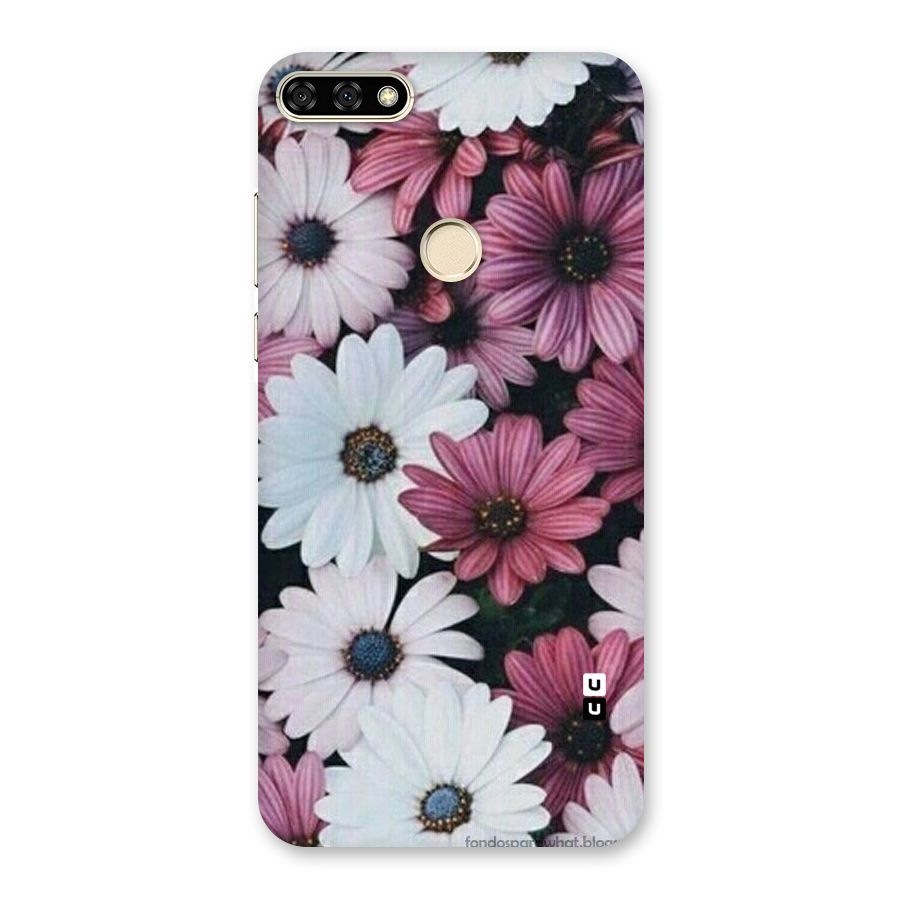 Floral Shades Pink Back Case for Honor 7A