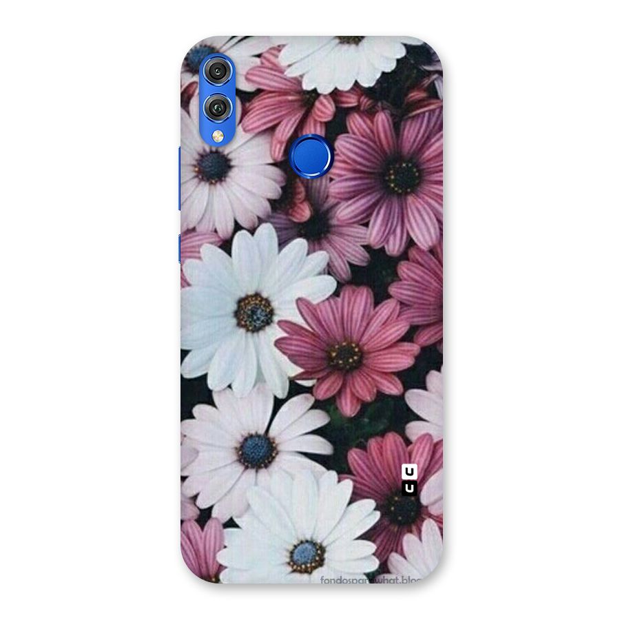 Floral Shades Pink Back Case for Honor 8X