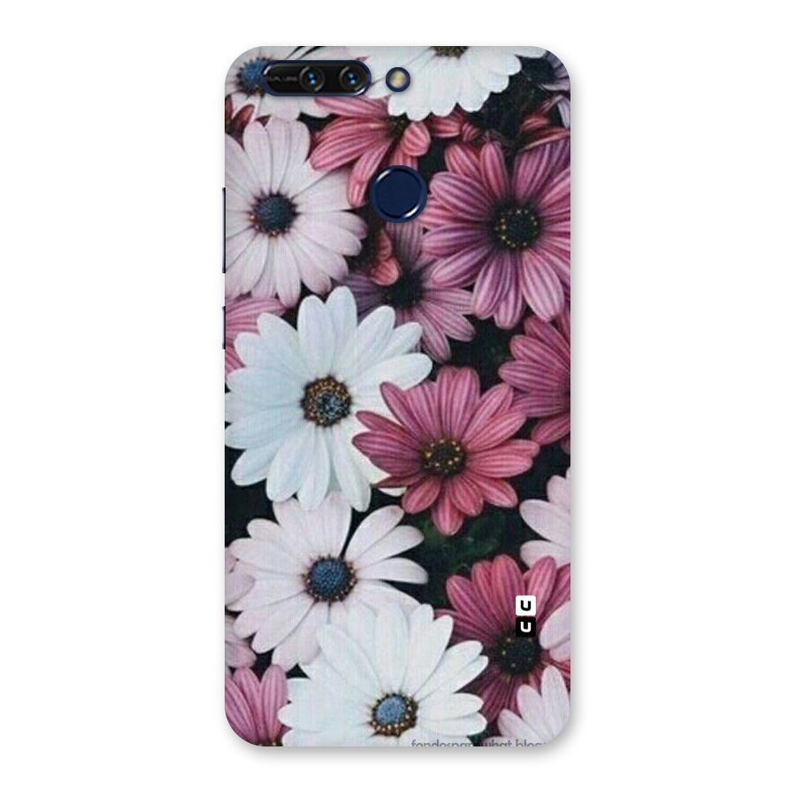 Floral Shades Pink Back Case for Honor 8 Pro