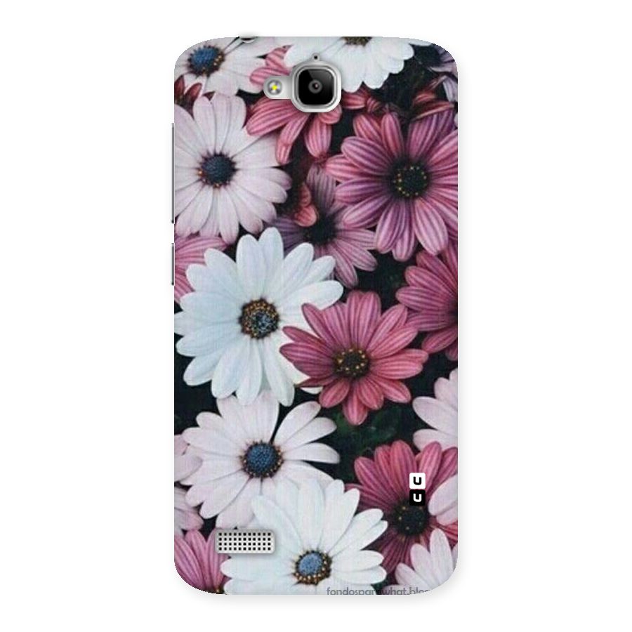 Floral Shades Pink Back Case for Honor Holly