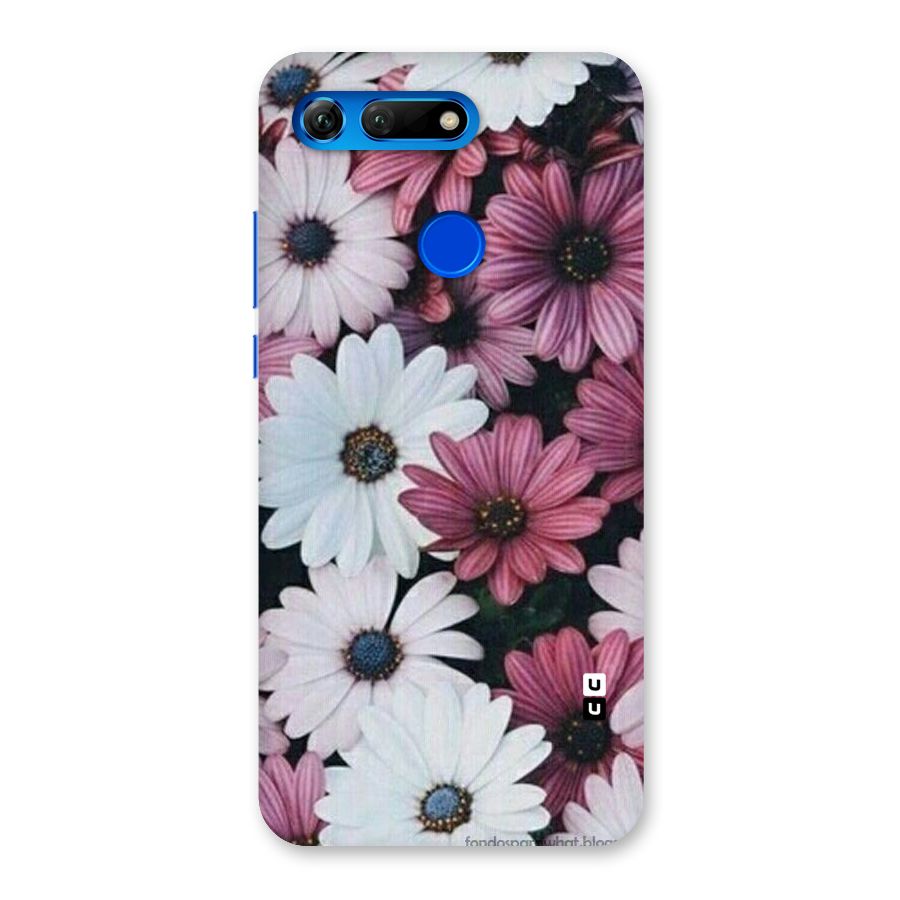 Floral Shades Pink Back Case for Honor View 20