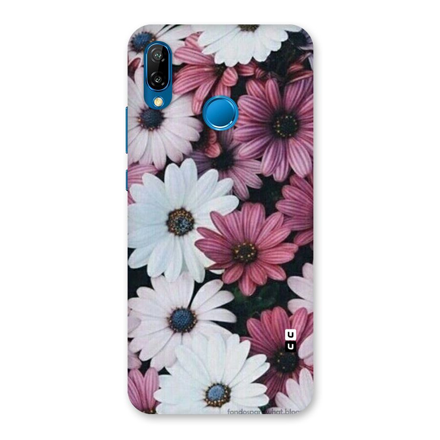 Floral Shades Pink Back Case for Huawei P20 Lite