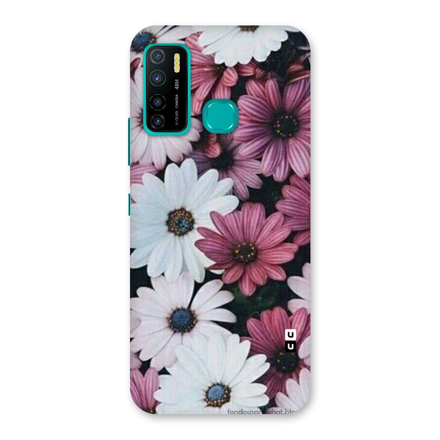 Floral Shades Pink Back Case for Infinix Hot 9 Pro