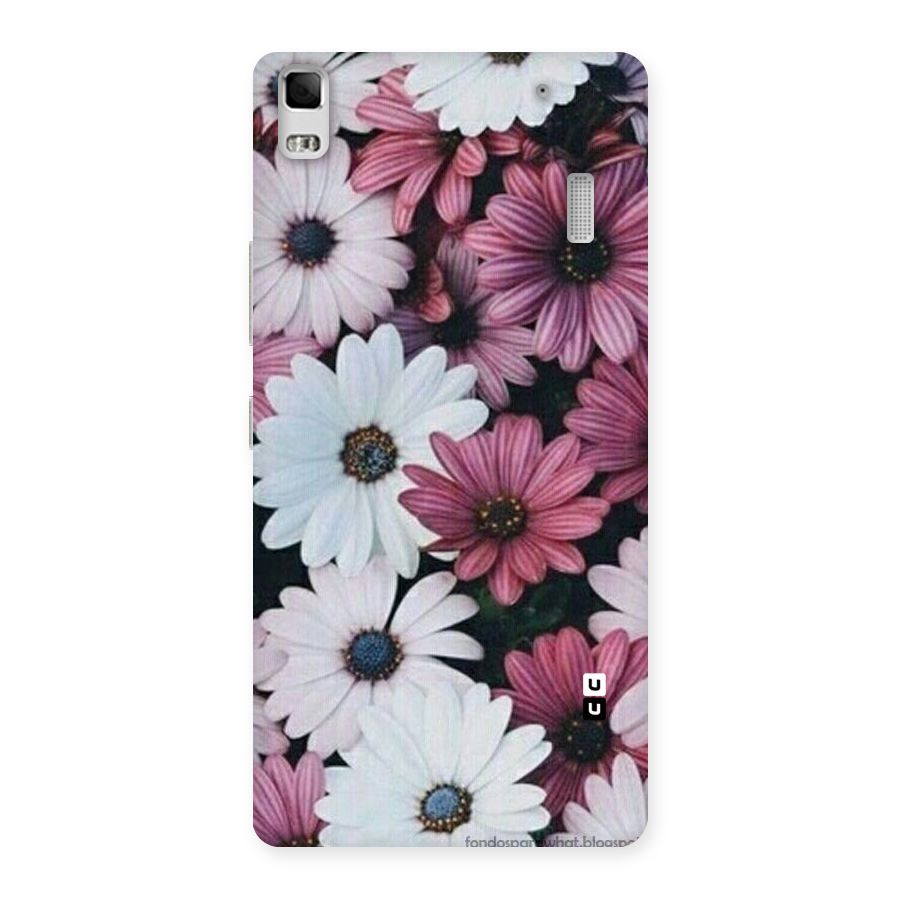 Floral Shades Pink Back Case for Lenovo A7000