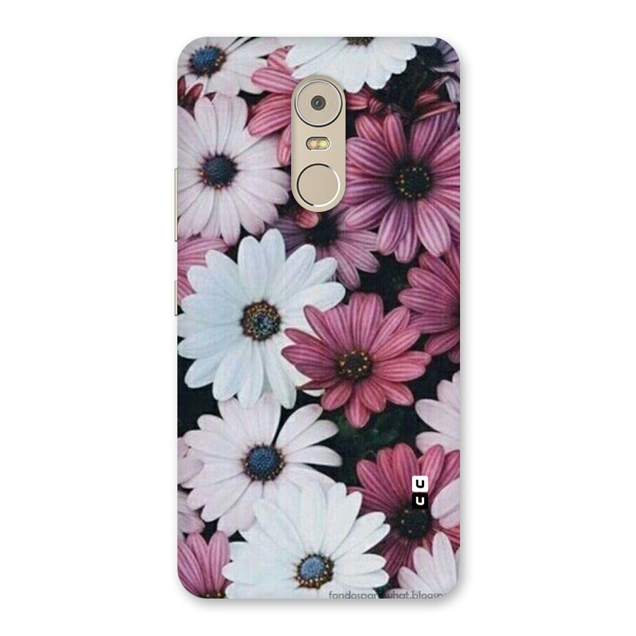 Floral Shades Pink Back Case for Lenovo K6 Note