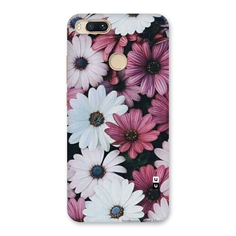 Floral Shades Pink Back Case for Mi A1