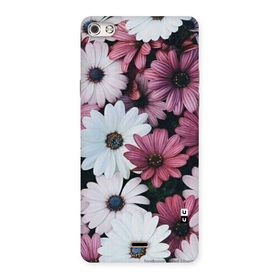 Floral Shades Pink Back Case for Micromax Canvas Silver 5