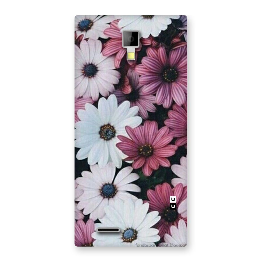 Floral Shades Pink Back Case for Micromax Canvas Xpress A99