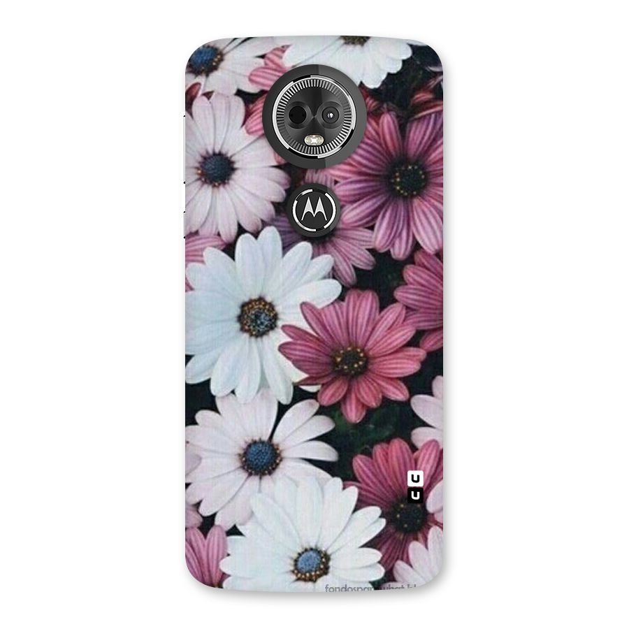 Floral Shades Pink Back Case for Moto E5 Plus