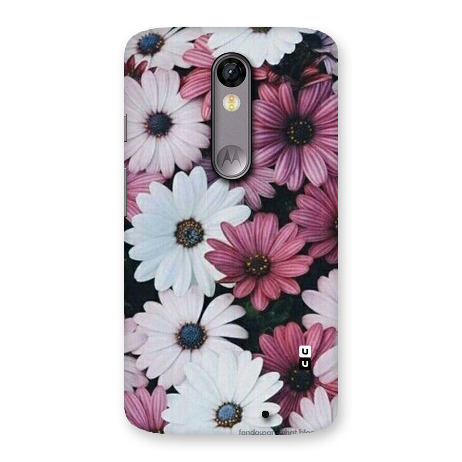 Floral Shades Pink Back Case for Moto X Force