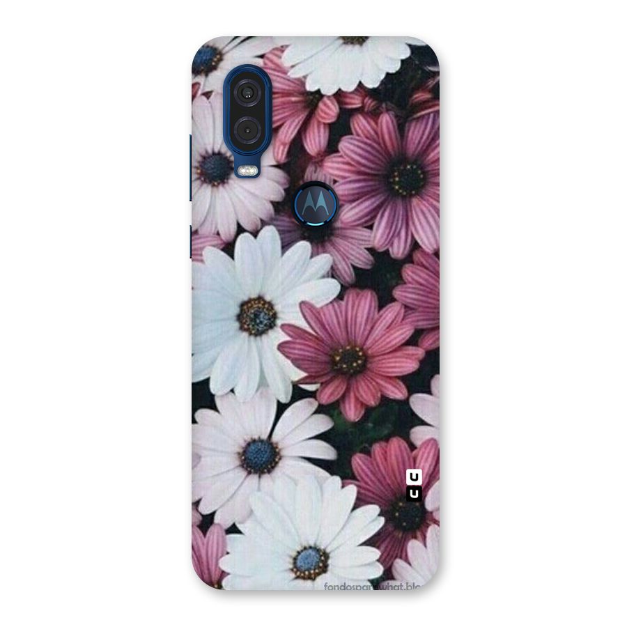Floral Shades Pink Back Case for Motorola One Vision
