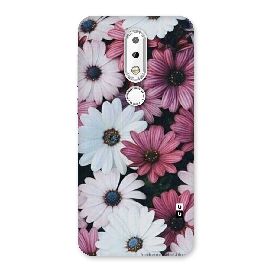 Floral Shades Pink Back Case for Nokia 6.1 Plus