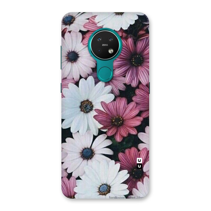 Floral Shades Pink Back Case for Nokia 7.2