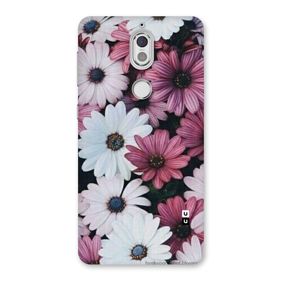 Floral Shades Pink Back Case for Nokia 7