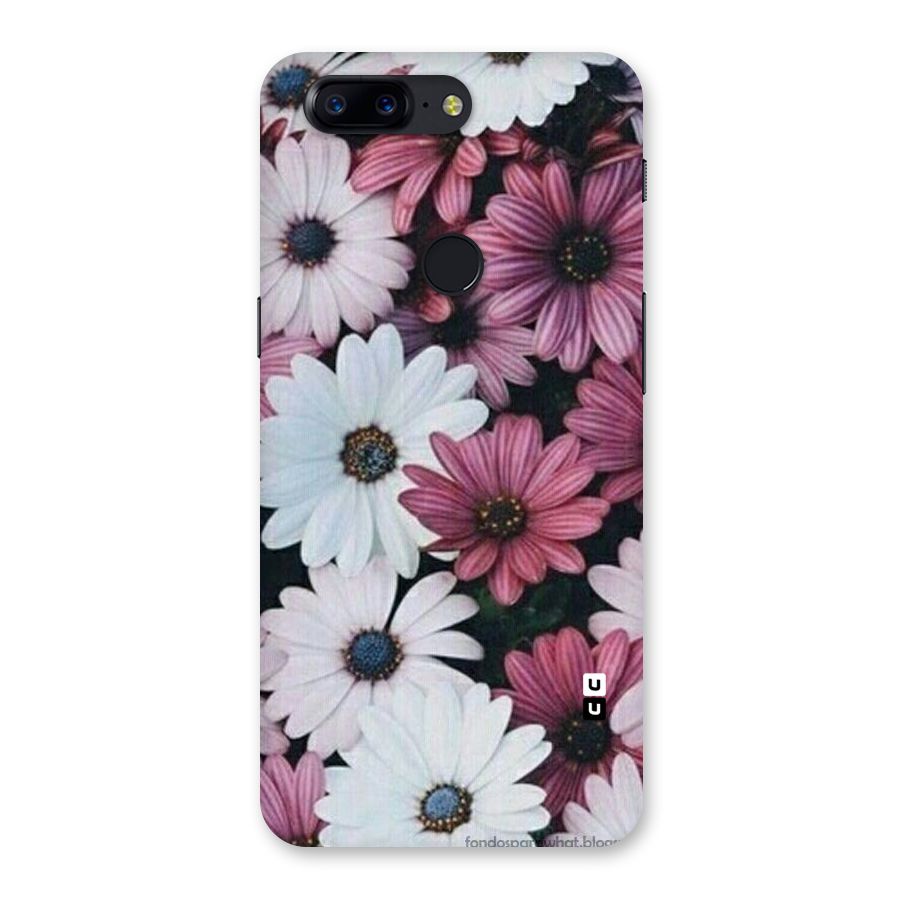 Floral Shades Pink Back Case for OnePlus 5T