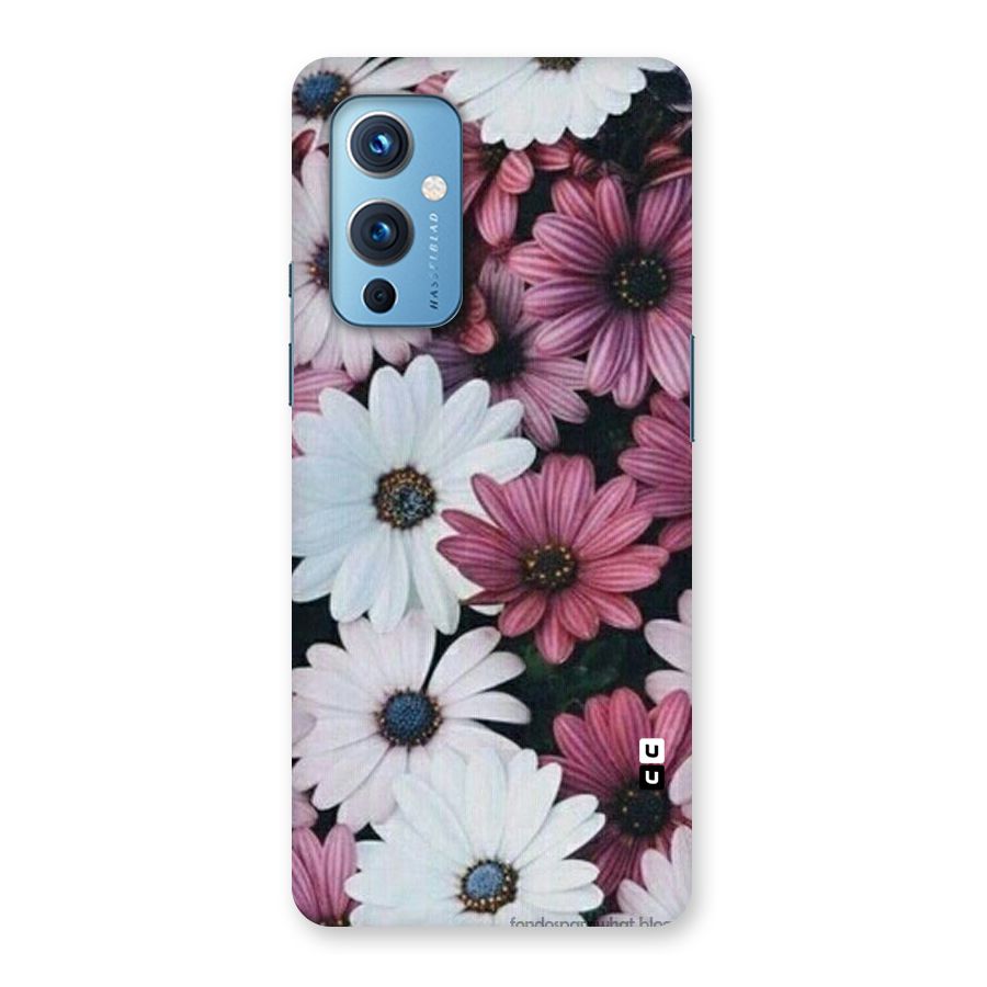 Floral Shades Pink Back Case for OnePlus 9