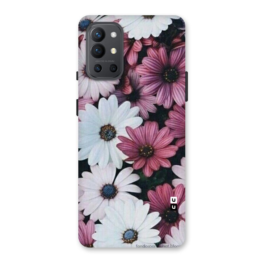 Floral Shades Pink Back Case for OnePlus 9R