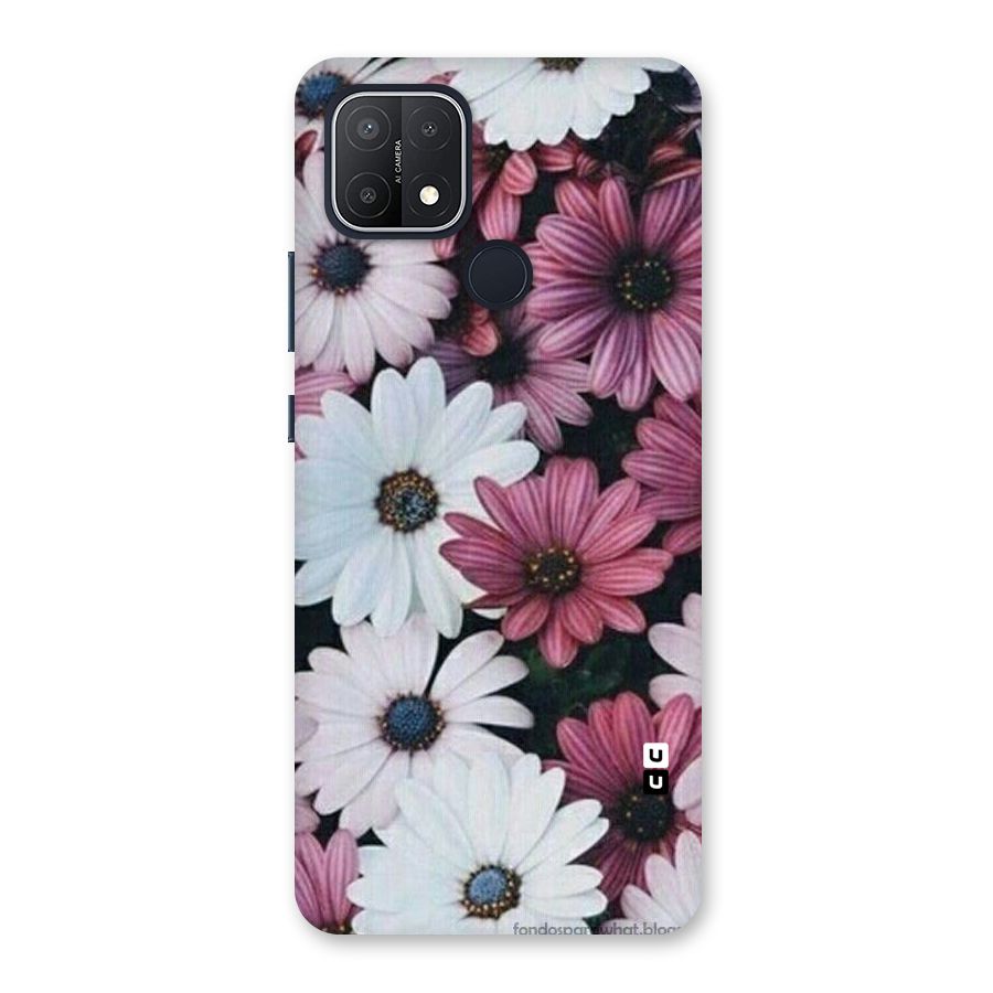 Floral Shades Pink Back Case for Oppo A15s