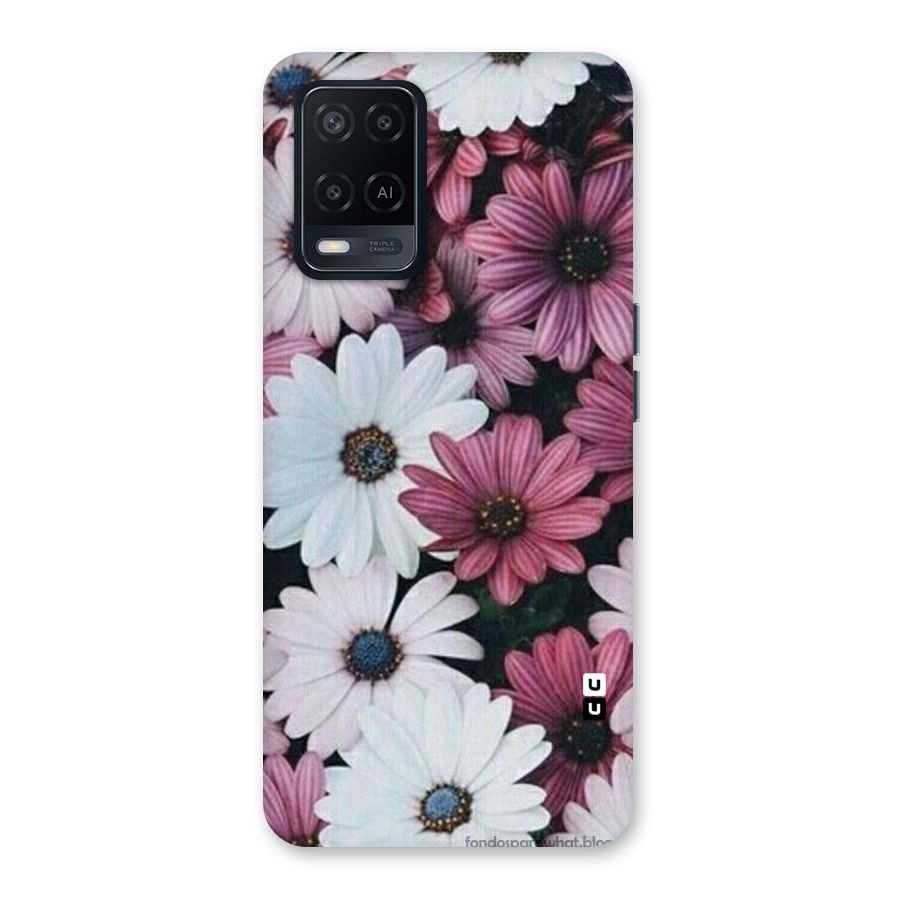 Floral Shades Pink Back Case for Oppo A54