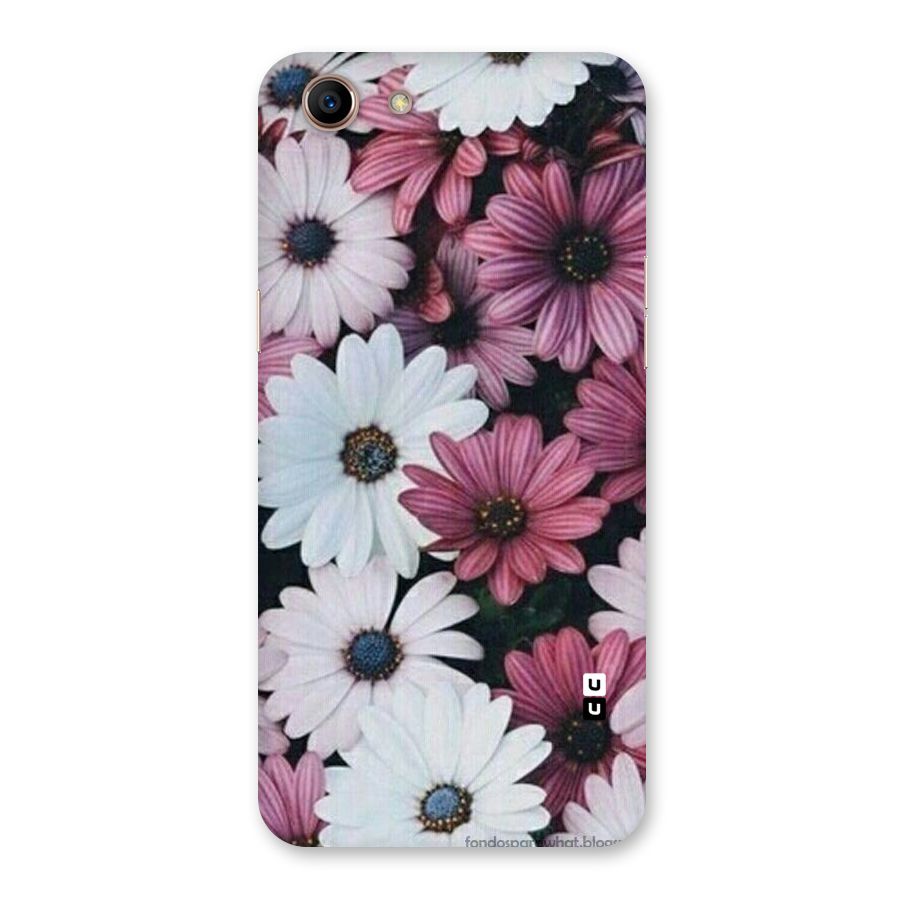 Floral Shades Pink Back Case for Oppo A83 (2018)
