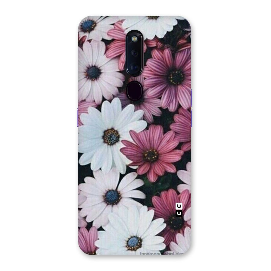 Floral Shades Pink Back Case for Oppo F11 Pro
