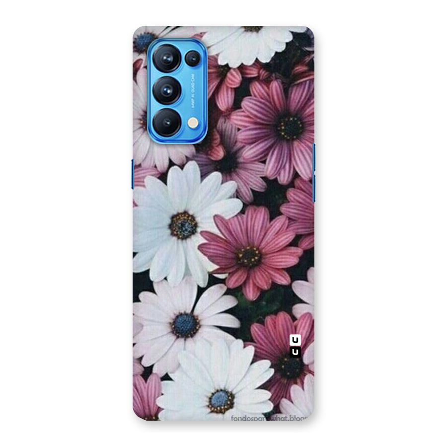 Floral Shades Pink Back Case for Oppo Reno5 Pro 5G