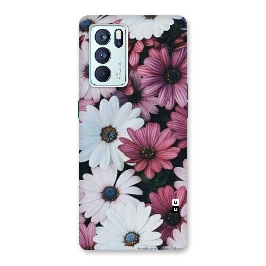 Floral Shades Pink Back Case for Oppo Reno6 Pro 5G