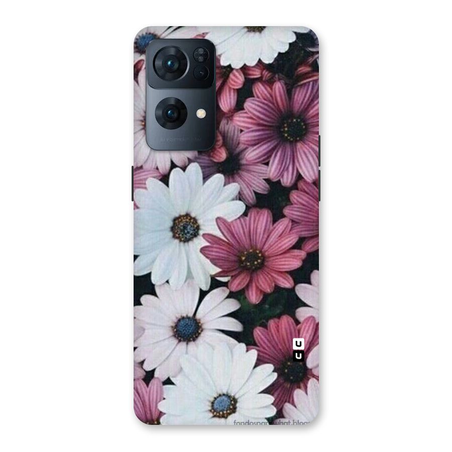 Floral Shades Pink Back Case for Oppo Reno7 Pro 5G
