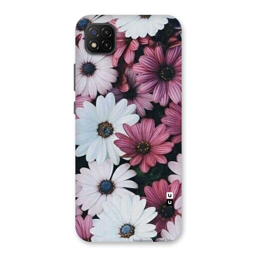 Floral Shades Pink Back Case for Poco C3