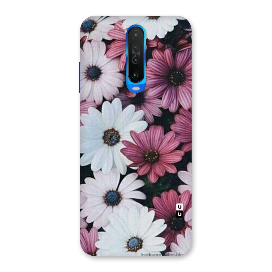Floral Shades Pink Back Case for Poco X2